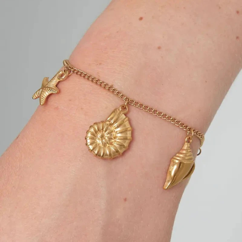 Charm-Armband Sommerliebe - gold