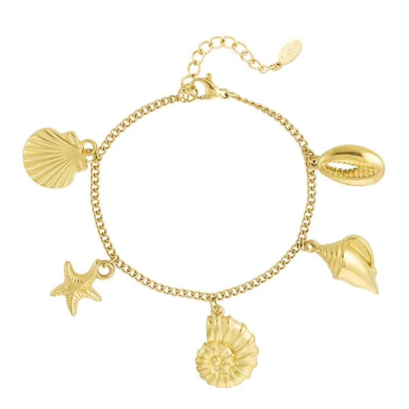 Charm-Armband Sommerliebe - gold